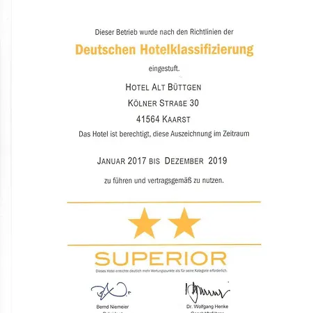 Hotel Alt Buettgen Kaarst